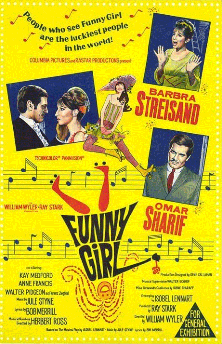 دانلود فیلم Funny Girl 1968 ( دختر شوخ ۱۹۶۸ ) با زیرنویس فارسی چسبیده