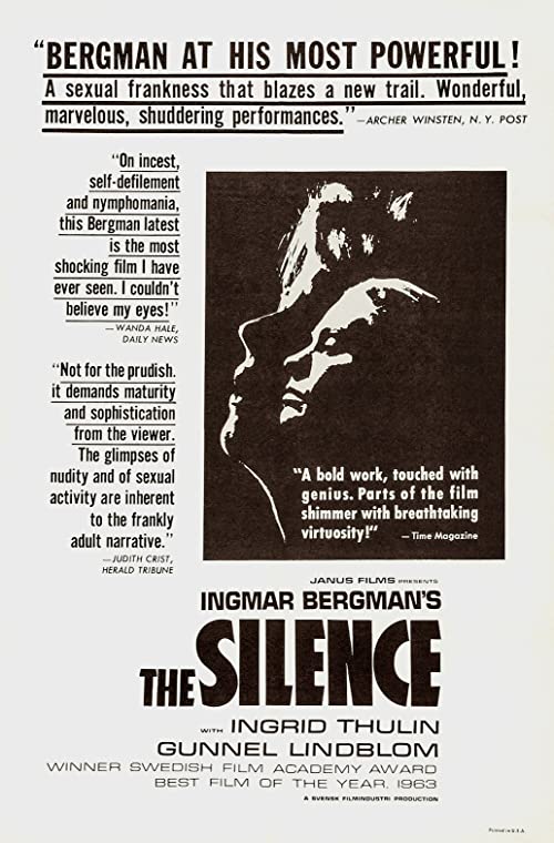 دانلود فیلم The Silence 1963 ( سکوت ۱۹۶۳ ) با زیرنویس فارسی چسبیده