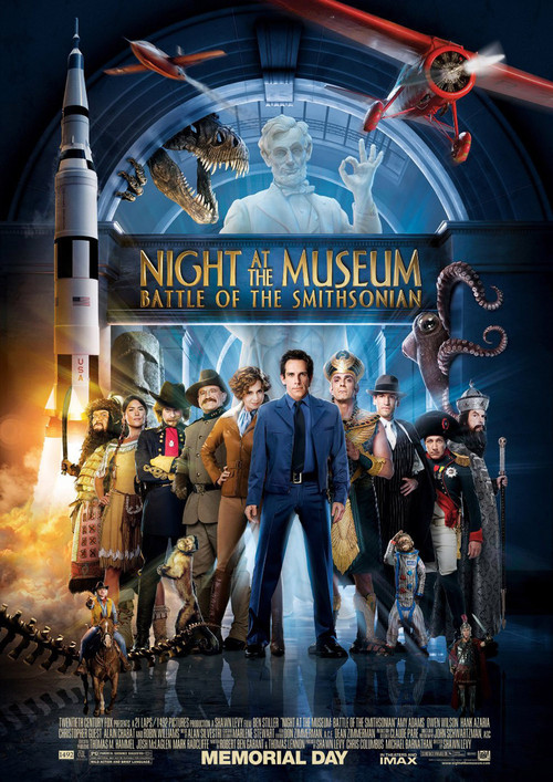 دانلود فیلم Night at the Museum: Battle of the Smithsonian 2009 (شبی در موزه: نبرد اسمیتسونین) با زیرنویس فارسی چسبیده