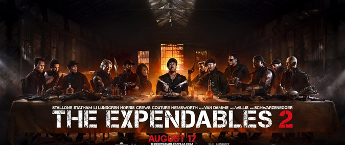 دانلود فیلم The Expendables 2 2012 (بی مصرف ها ۲) یا زیرنویس فارسی چسبیده