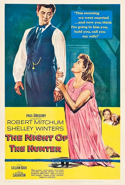 دانلود فیلم The Night of the Hunter 1955 ( شب شکارچی ۱۹۹۵ ) با زیرنویس فارسی چسبیده