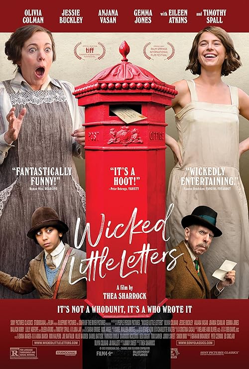 دانلود فیلم Wicked Little Letters 2023 ( نامه های کوچک شرورانه ۲۰۲۳ ) با زیرنویس فارسی چسبیده