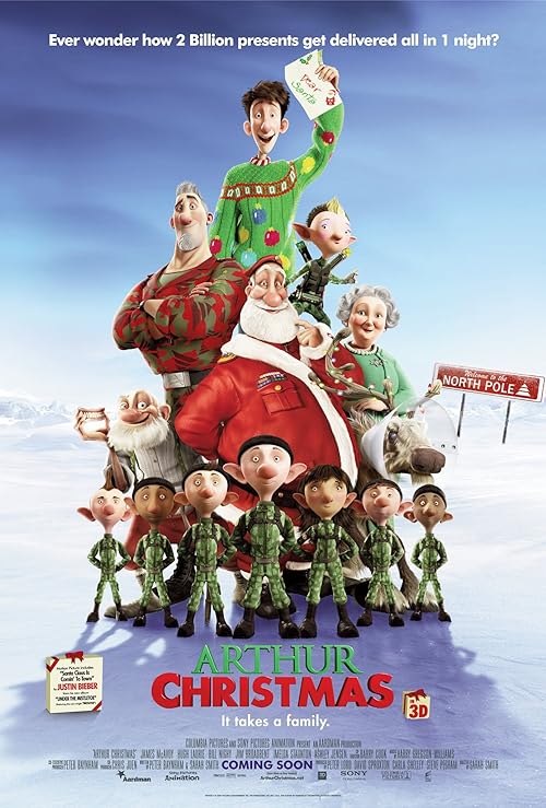 دانلود انیمیشن Arthur Christmas 2011 ( کریسمس آرتور ۲۰۱۱ ) با زیرنویس فارسی چسبیده