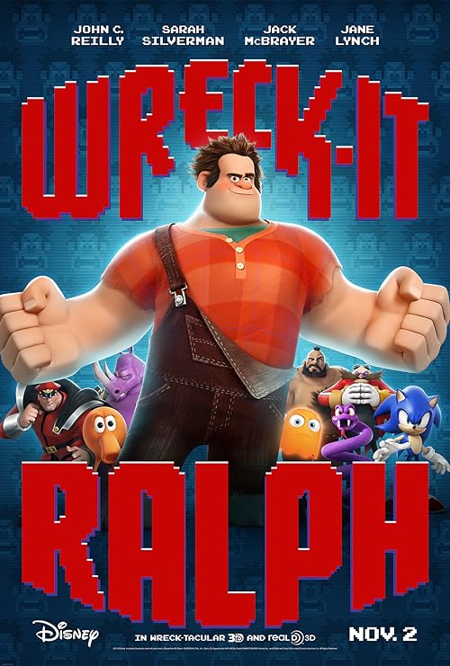 دانلود انیمیشن Wreck-It Ralph 2012 ( رالف خرابکار ۲۰۱۲ ) با زیرنویس فارسی چسبیده