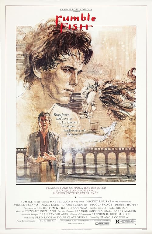 دانلود فیلم Rumble Fish 1983 ( ماهی مهاجم ۱۹۸۳ ) با زیرنویس فارسی چسبیده