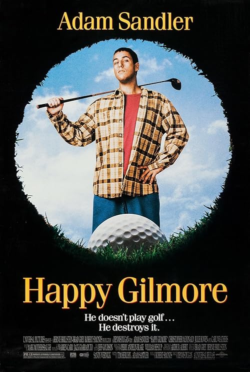 دانلود فیلم Happy Gilmore 1996 ( گیلمور شاد ۱۹۹۶ ) با زیرنویس فارسی چسبیده