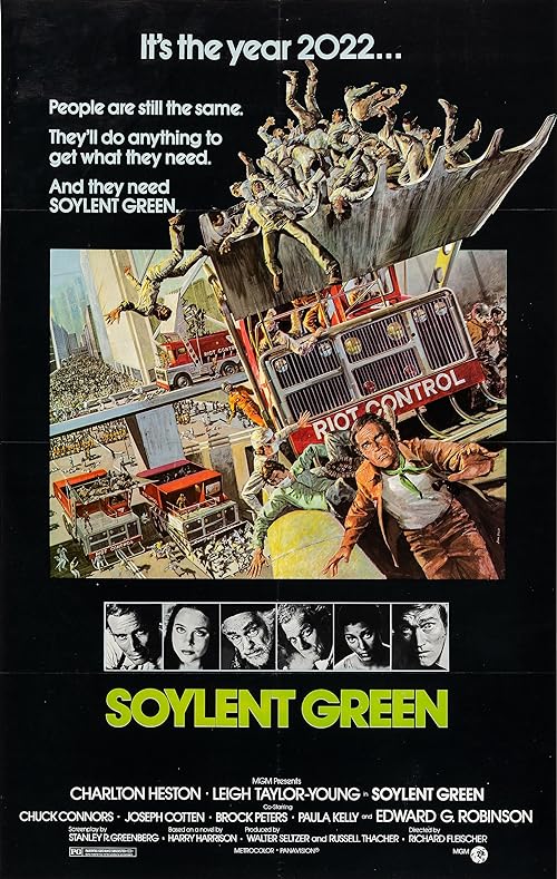 دانلود فیلم Soylent Green 1973 ( سبز سویلانت ۱۹۷۳ ) با زیرنویس فارسی چسبیده