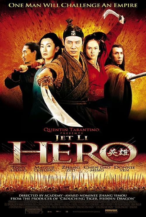 دانلود فیلم Hero 2002 ( قهرمان ۲۰۰۲ ) با زیرنویس فارسی چسبیده